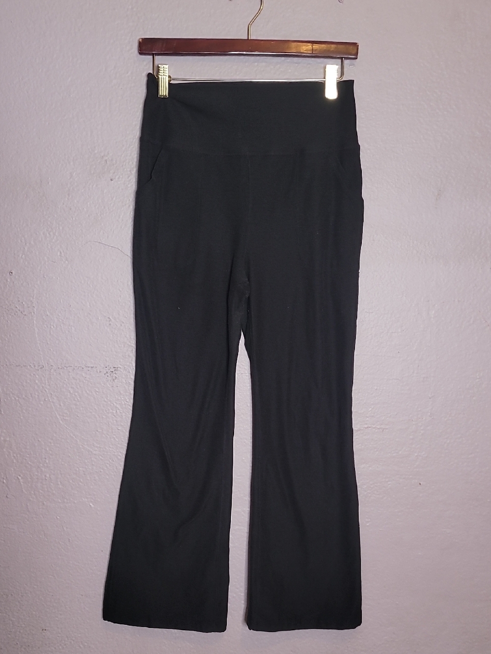 Kirkland Signature Black Flare Stretch Pants